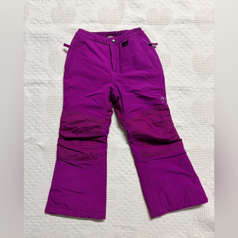Lands' End Kids Purple Casual Bottoms Snow Pants Size 5
